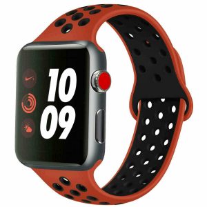 For Apple Watch Nike Silicon Sports Strap 38/40/42/44mm Soft Silicone UK SELLER