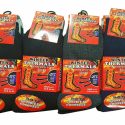 Mens Thermal Socks Outdoor Work Black Thermal Socks UK 6-11ABS(12 Pair in 1Pack)