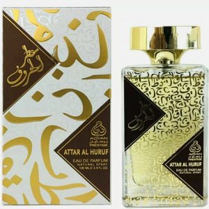 Attar Al Huruf 100ml Arabian Nice Fragrance Unisex EDP Spray By Adyan