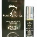 Black Horse by Al Rehab Citrus Patchouli Perfume Oil 6ml Roll