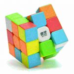 QiYi Super Sail 3X3 Black Magic Cube Stickerless Speed Cube QiYi Sail Puzzle