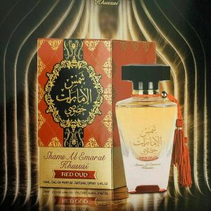 Shams al emarat khususi Red oud 100 ml best unisex EDP spicy woody